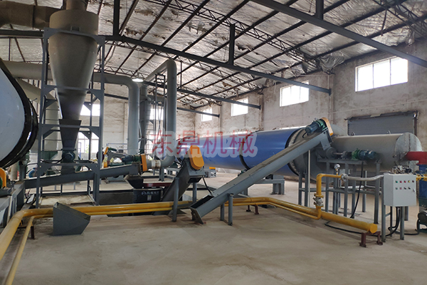 羅漢果渣烘干機建造完成，現場實拍照片