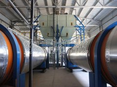 木屑烘干機(jī)安裝現(xiàn)場(chǎng)